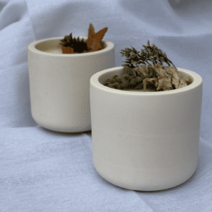 Tarro mediano de vela sin tapa